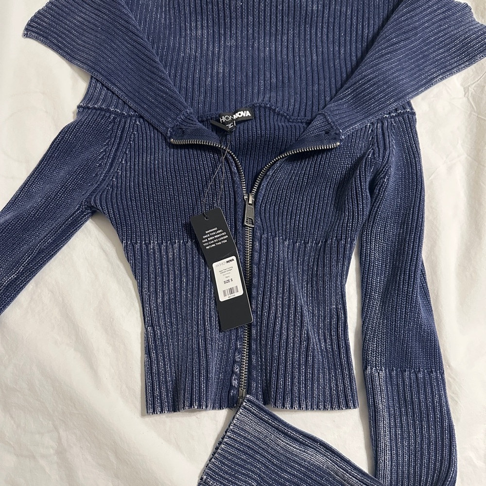 Fashion Nova keep them coming ribbed sweater - Picture 2 of 2